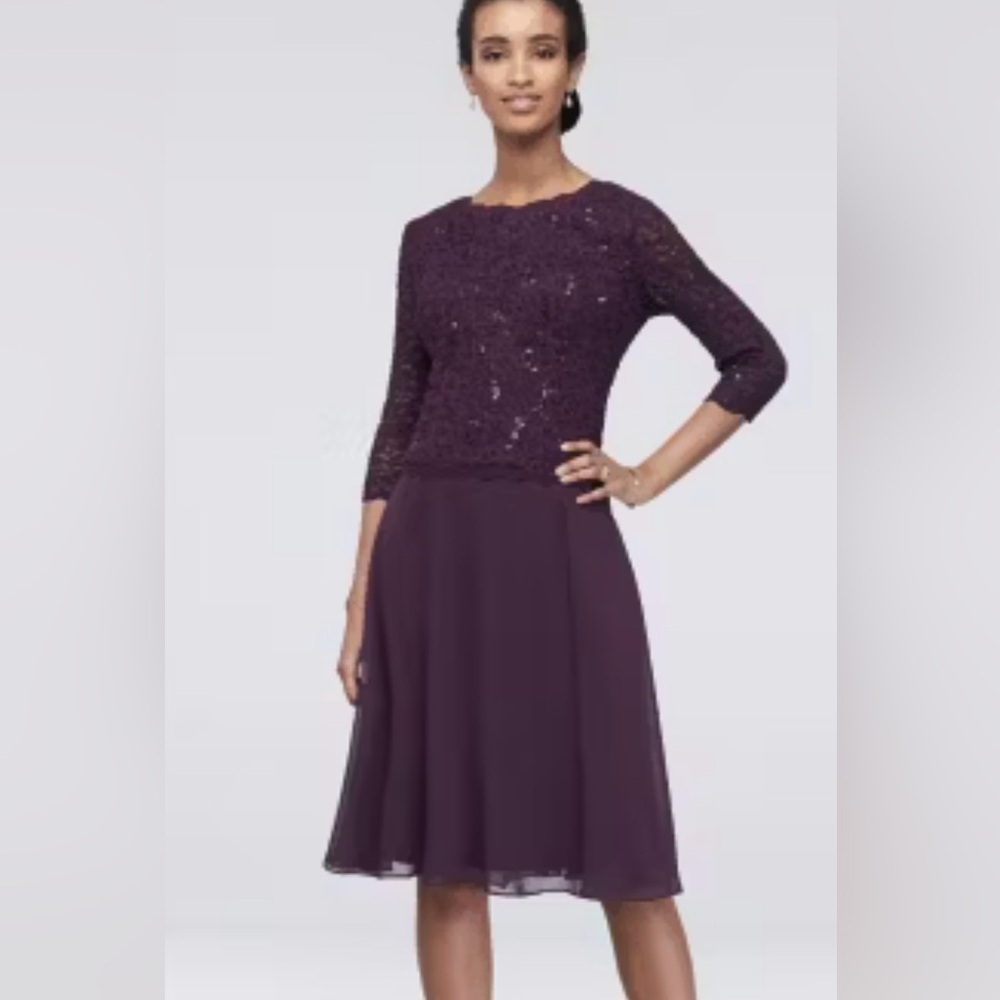 NWT Alex Evenings dress SZ 14.